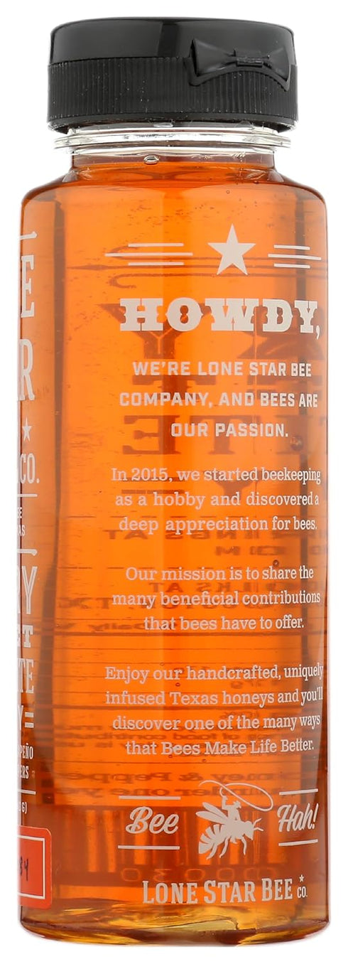 Lone Star Bee 12 Lonestar Bee Co., Honey Fiery Mesquite, Ounce