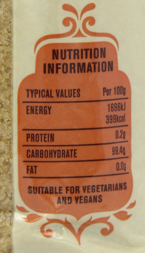 Billington's (500g) Natural Demerara Unrefined Cane Sugar
