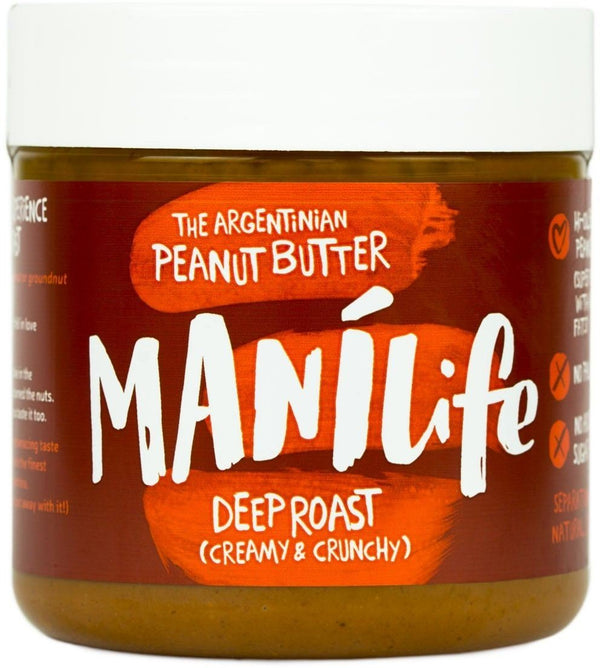 Manilife Deep Roast Crunchy Peanut Butter 295g (Pack of 2)