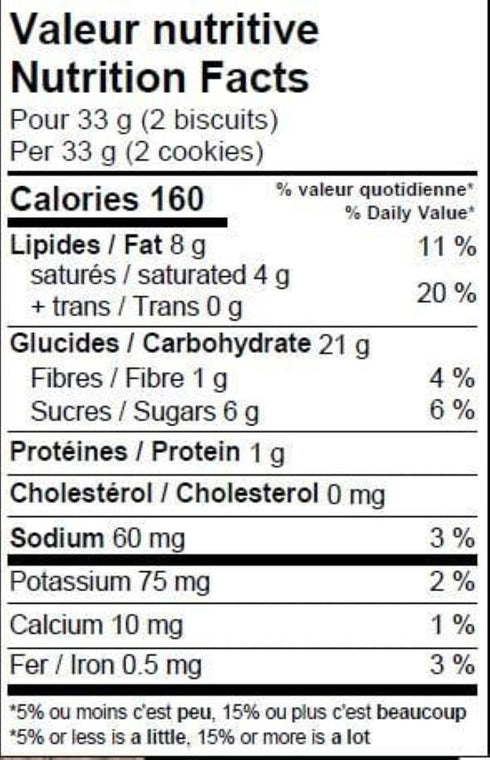 165 GOGO QUINOA Dark Chocolate Chip Quinoa Cookies, GR