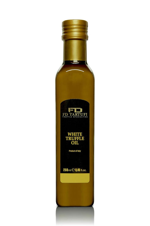 FD TARTUFI White Truffle Oil 250 ml (8.45fl oz) Gourmet Food Seasoning