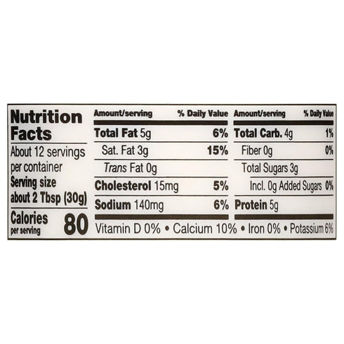 Shullsburg Creamery Pack 13 oz. - Swiss Almond Cold Cheese Spread