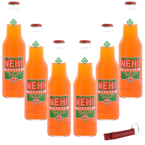 Generic Nehi Orange Soda | Real Cane Sugar | Caffeine Free | Throwback