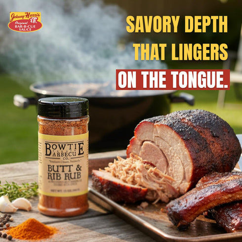 13Oz, 1 Pack Bowtie Butt and Rib Rub, Dry Barbecue Spice Blend, Seasoning Mix Barbecue Spice Blend, Butt and Rib