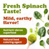 1 Food to Live - Spinach Powder, Pound Finely Ground Dehydrated Leaves, Pure, Vegan, Kosher, Bulk. Source of Fiber