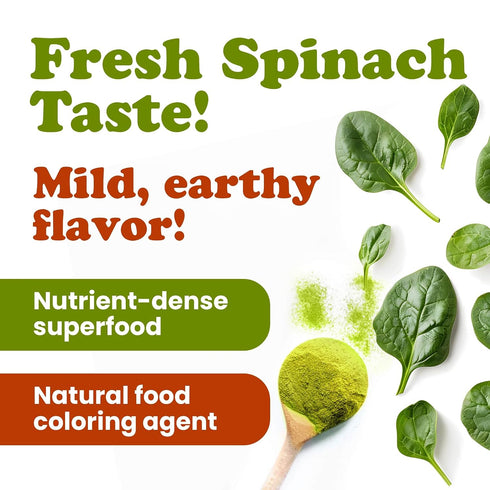 1.5 Food to Live - Spinach Powder, Pounds Finely Ground Dehydrated Leaves, Pure, Vegan, Kosher, Bulk. Source of Fiber