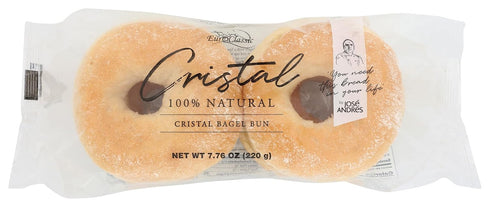 Euro Classic Imports Cristal Bagel Bun 4 Count, 7.76 OZ