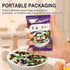 4 0.3 (8 Pack) Egg Flower Soup Mix, Vegetable Mix Soup with Flavors (Laver, Spinach, Mushroom, Tomato), Ounce