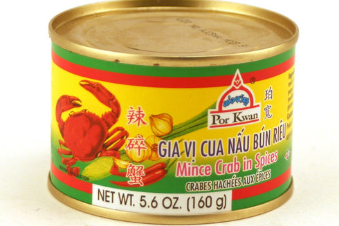 Unknown Por Kwan - Mince Crab in Spices - 2 x 5.6 OZ.