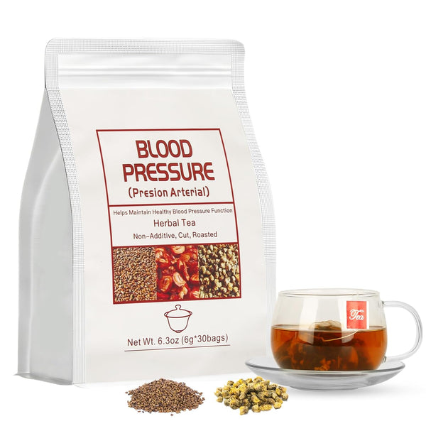 Loywoqi Blood Pressure Tea BagsHeart Functional Tea6g X 30 Bags 5.3 oz Natural