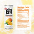 11.16 oz (Pack 24) CHI FOREST Mango Sparkling Water Beverage, Zero Sugar Drinks, Zero Artificial Flavor, fl Cans