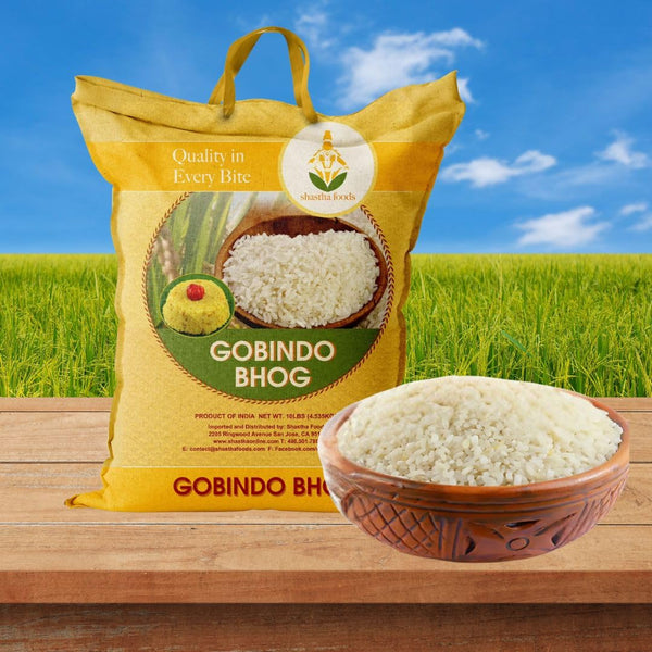 GOBINDO BHOG RICE 10 LBS (4.54 KGS) (PACK OF 1)