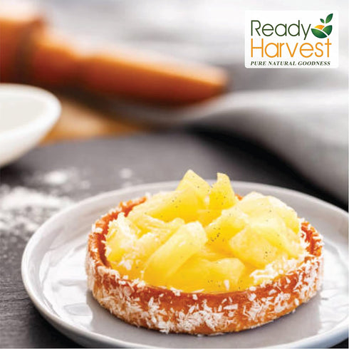 #10 30-Year Ready Harvest Freeze Dried Food - Pineapple Chunks | Emergency Storage | Whole Food | Can | Shelf Life |