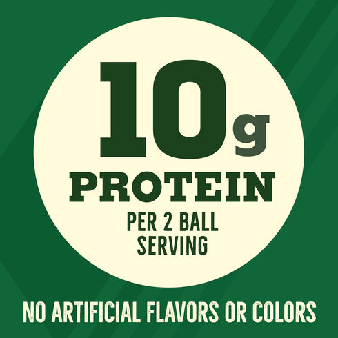 7.94 oz Nature Valley Oat and Nut Protein Granola Balls, Oats and Honey, Protein Snacks