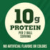 7.94 oz Nature Valley Oat and Nut Protein Granola Balls, Oats and Honey, Protein Snacks