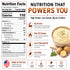 15g 110 7 ProtiFit Protein Mashed Potato Mix, Protein, Calories, Low Sugar, Low Fat, Gluten Free, Servings Per Box