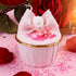 (320g/11.3oz) Valentines Sanding Sugar Sprinkles - Sparkling Red, Pink, Purple & White Coarse Sugar Crystals for Cake