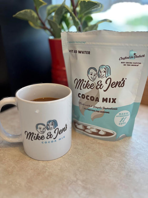 5 12 Package (11 Mike & Jens Hot Cocoa Mix. Simple Ingredients. Ounce Servings)