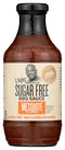 G Hughes Mesquite Flavored BBQ Sauce, Sugar Free, Gluten Free, 18 Ounces