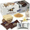Assorted Sesame Halva Snacks Vanilla and Marble Flavors - Delicious Sweet Israeli