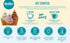 Countertop 6 lb Frostline Pumpkin Spice Soft Serve Ice Cream Mix | Lactose & Gluten Free Mix | Use Blender, Ice Cream