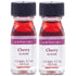 LorAnn Oils Super Strength Flavoring - Cherry, Pack of 2, 0.125 fl oz - 4X Stronger for Candy Making