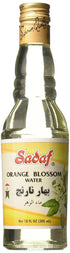 Sadaf Orange Blossom Water for Cooking, Food Flavoring, Baking, Ideal for Persian Desserts, Cakes, Syrups (10 fl Oz)