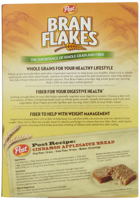 Bran Flakes 16 oz Post Cereal