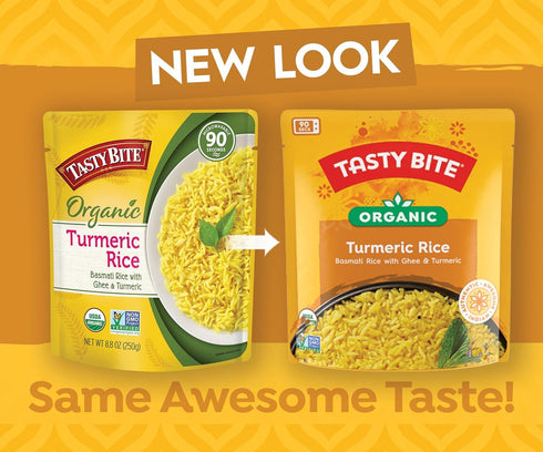 8.8 OZ TASTYBITE Organic Turmeric Rice