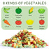 8 7.4 oz Dried Ramen Toppings, Dehydrated Vegetables, Kinds of Freeze Dried Veggies, No Gluten & No Allergen