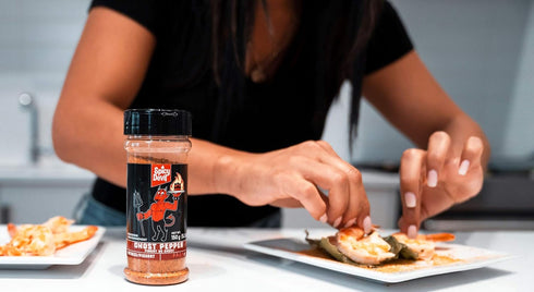 Spicy Devil Ghost Pepper Seasoning | Hot Blend of Spices with Ghost Pepper | Low-Calorie, Gluten-Free, Vegan &