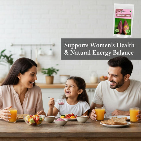 100% (300 Yamkay Musa | Organic Banana Flower Powder | Vazhaipoo Powder | Rich in Fiber | Gluten-Free, Vegan Superfood