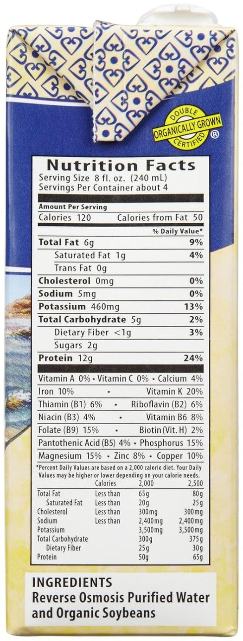 32 oz Eden Organic Edensoy - Unsweetened