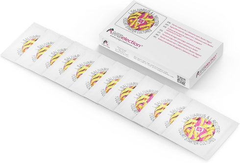 (Pack 12 Starter Cultures for L.Salivarius and L. Reuteri Homemade Yogurt of sachets)