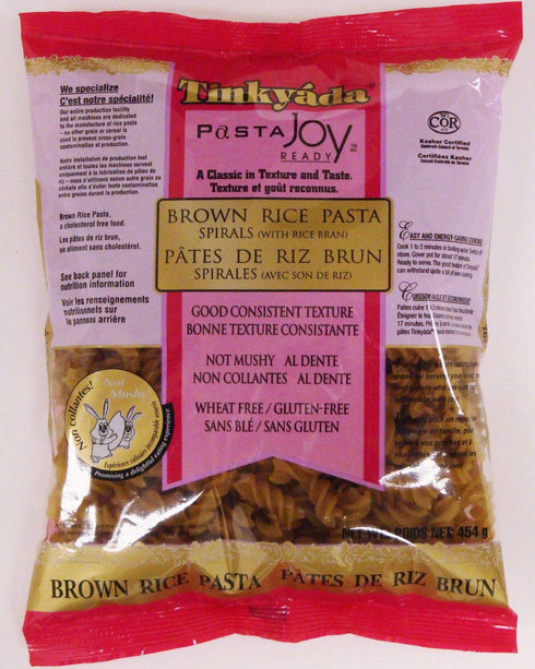 Tinkyada PASTA,SPIRALS,BRN RICE