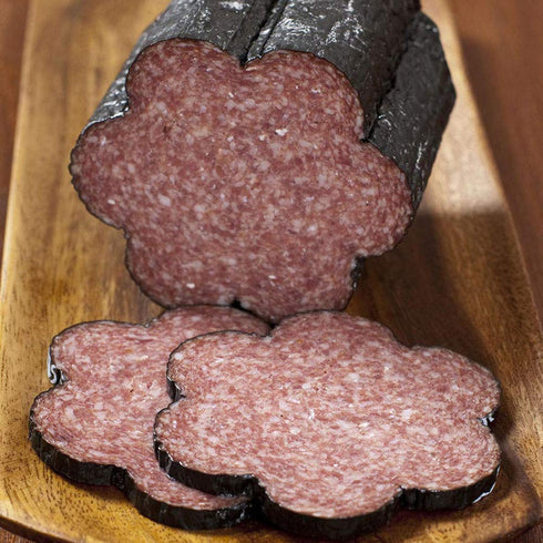 2.4 Lb. Old Forest Dry Aged Salami Sausage By Piller's (Black Kassel)