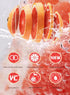 AFKCCPD 7oz/200g Dried Grapefruit Slices, Dehydrated fruit for cocktails Garnishes for Drinks, Natural No sugar added