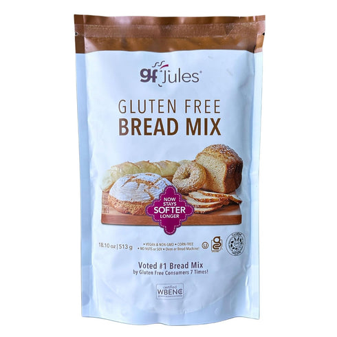 gfJules Certified Gluten Free Bread Baking Mix | Loaf, Baguettes, Bagels, Focaccia