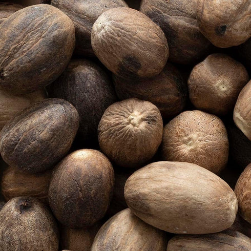 1-pound Frontier Co-op Whole Nutmeg, Bulk Bag, Aromatic, Subtly Spicy-Sweet Flavor, Kosher, No GMO, No ETO