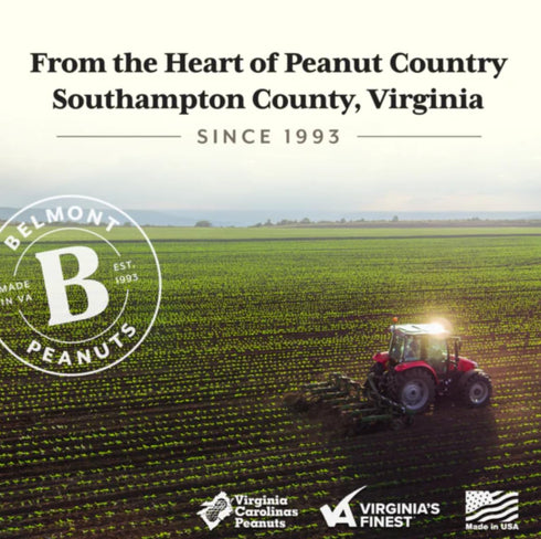18 oz (1 Pack) Belmont Peanuts Gourmet Brown Sugar & Spice Flavored Virginia Peanuts Mixer, Simple Ingredients, No