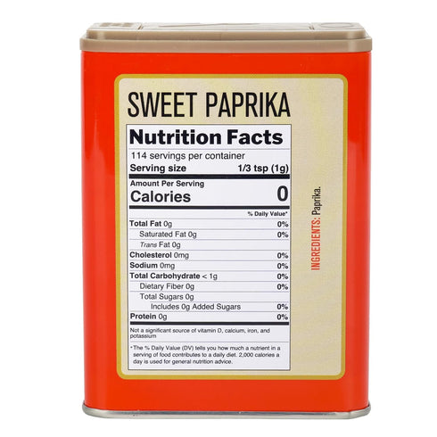 4oz (Pack 2) Szeged Sweet Paprika Seasoning Spice