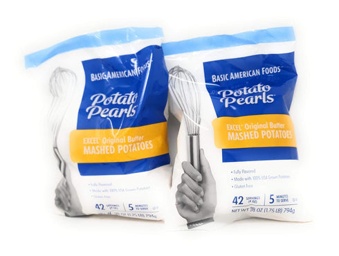 Potato Pearls Excel Mashed - 28 oz. pouch 2pk Box