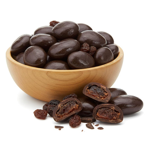 2 NY Spice Shop Dark Chocolate Raisin - Pound Sugar Free Holiday Chocolate Raisins - Roasted Festive Raisins Snacks