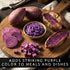 (2 Purple Japanese sweet potato SLIPS) Also known as Hawaiian Purple Sweet Potato
