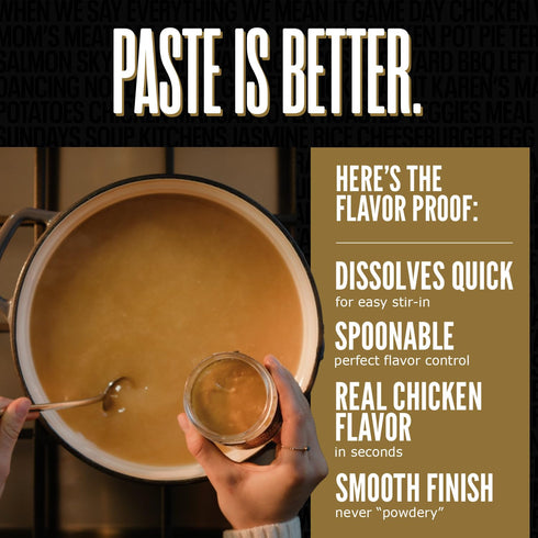 38 8-Ounce (Pack 1) Better Than Bouillon Premium Roasted Chicken Base, Made with Seasoned Roasted Chicken, Servings