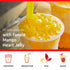 400g(Pack 1) Fanale Coconut Jelly Topping nata de coco for Bubble Tea | Mango Star Jelly Topping for Boba Tea