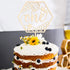 Huray Rayho Bumble Bee One Cake Topper for First Birthday, Honey Bee Theme Party Decoration