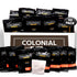 Colonial In-Room Decaf Ground Coffee Filter Packs for Hotel Rooms, Decaffeinated Dark