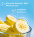 LWWTYKSPL 200g 7.05oz Natural Foods Freeze-Dried Banana Slices, Crispy Ripe Bananas for Energy, Great for Smoothies