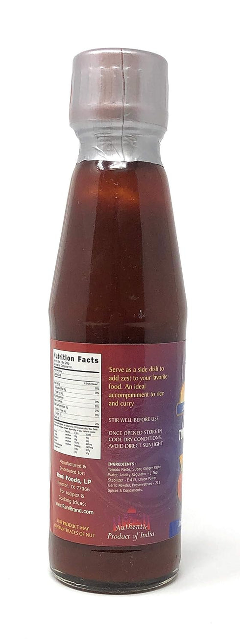 7oz (200g) Rani Tomato Ketchup Sauce Glass Jar, Vegan ~ Gluten Free | NON-GMO | No Colors | Indian Origin (Tomato